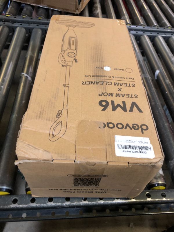 Photo 1 of DEVOAC VM6 Scrubbing Steam Mop with Rotating Mop Pads, 10 in 1 Steam Mop, Lightweight Spin Mop & 3 Steam Modes for Hard Floor Laminate Marble Floors (Khaki)