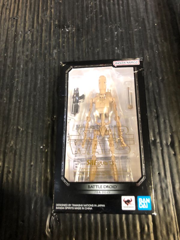 Photo 1 of S.H. Figuarts Star Wars Battle Droid (Resale Version), Approx. 6.1 inches (155 mm), ABS & PVC, Pre-Painted Action Figure