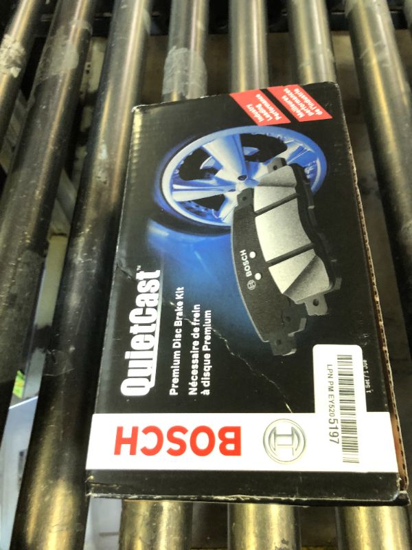 Photo 1 of BOSCH BP1078 QuietCast Premium Semi-Metallic Disc Brake Pad Set - Compatible with Select Subaru Forester, Legacy, Outback, B9 Tribeca, Tribeca, WRX; FRONT