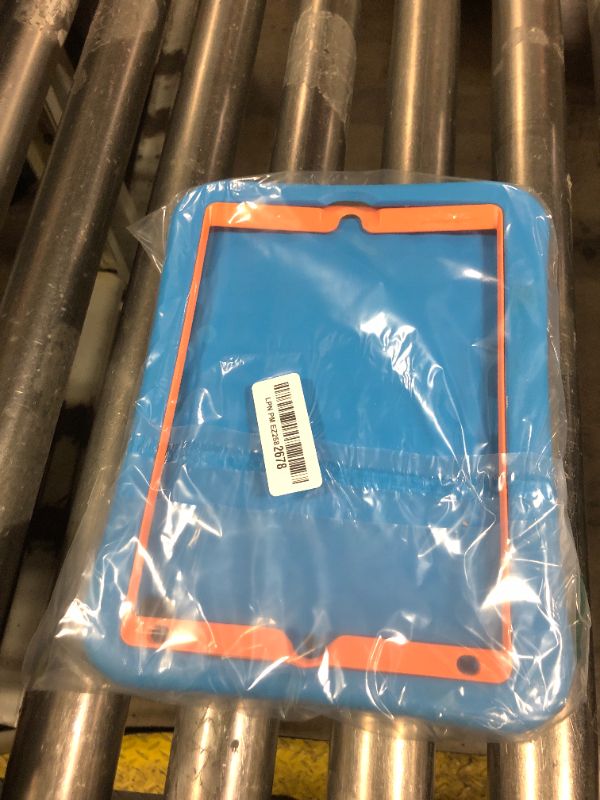 Photo 1 of LeiJue Kids Case for iPad 7th/8th/9th Gen 10.2 inch, Light Weight Heavy Duty/Shockproof/Drop Proof with Handle/Kickstand, Child Friendly Protective Cover for iPad 10.2" 2019/2020/2021 (Blue)