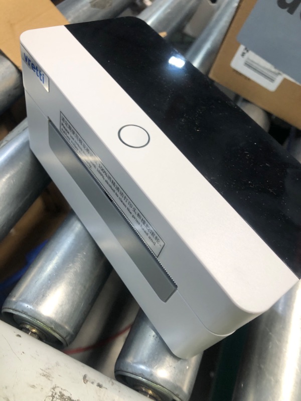 Photo 1 of (item sold for parts)(repair) vretti Shipping Label Printer, 4x6 USB Desktop Barcode Label Printer for Small Business & Shipping Packages