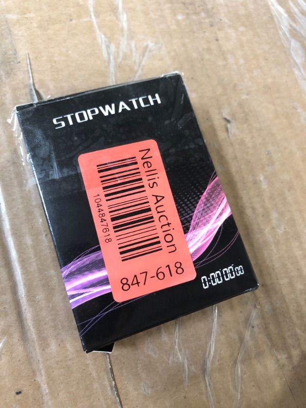 Photo 1 of PULIVIA Sports Stopwatch Timer, Single Lap Split Digital Stop Watch for Sports Kids Coaches Swimming Running, Yellow