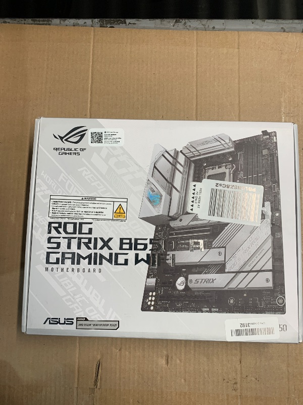 Photo 1 of ASUS ROG Strix B650-A Gaming WiFi 6E AM5 (LGA1718) Ryzen 7000 Motherboard(12+2 Power Stages,DDR5,3xM.2 Slots,PCIe® 4.0, 2.5G LAN,WiFi 6E,USB 3.2 Gen 2x2 Type-C® Port)