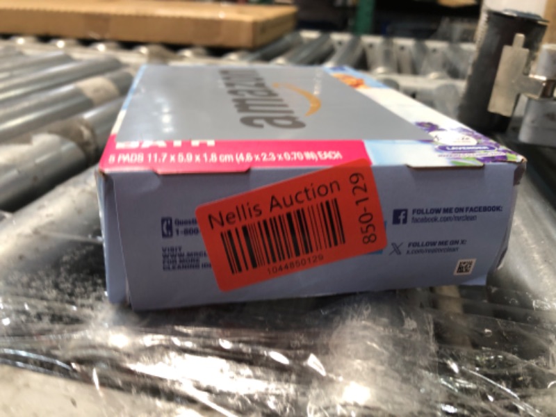 Photo 1 of Mr. Clean Magic Eraser Sponge, Bathroom Cleaner, Shower Cleaner, Tub Cleaner, Soap Scum Remover, Bathroom Cleaning Supplies, Dawn Cleaning Power with Febreze Lavender Scent, Ultra Bath, 5ct