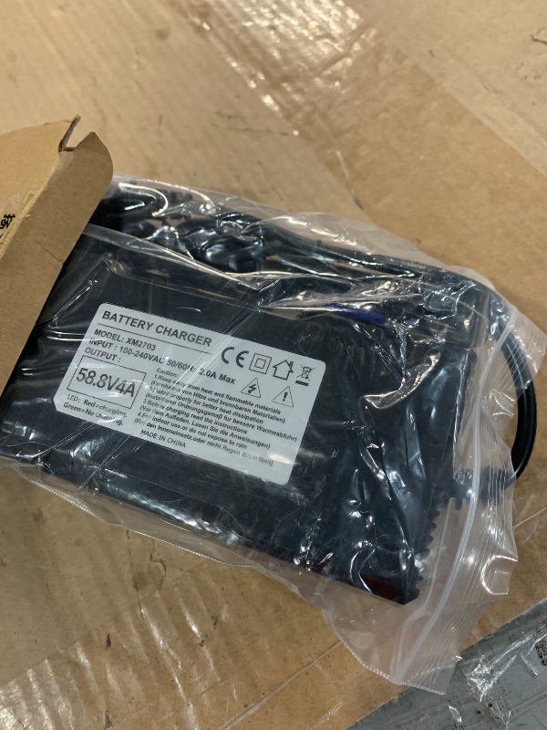 Photo 1 of (see all images) 52V Ebike Charger 58.8V 4A Lithium Battery Charger for E-Scooter/Electric Scooter/E-Bike 52v 51.8v 50v li-ion Batteries?XLR 3Pin Plug