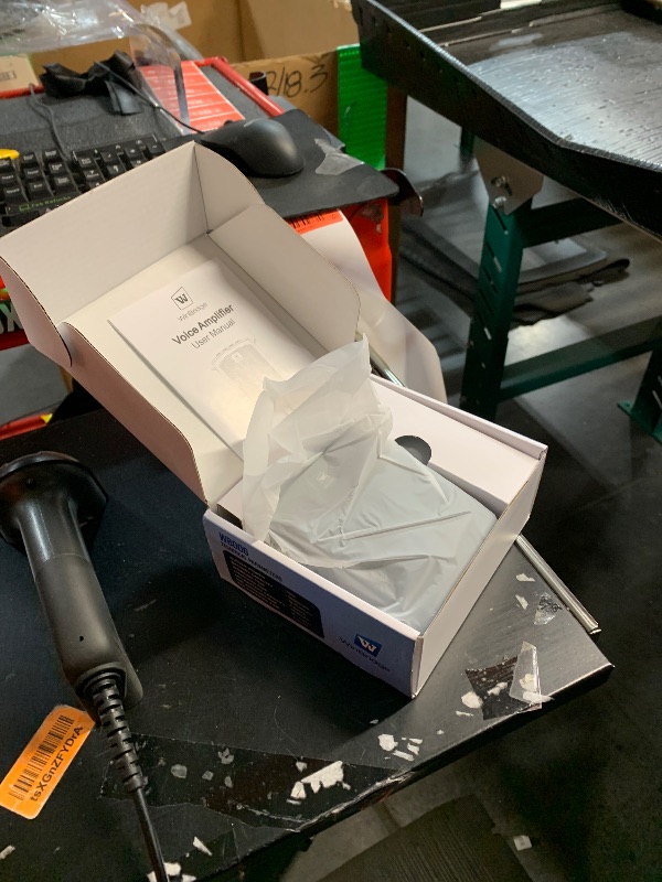 Photo 1 of (POWER TESTED) WinBridge Portable Voice Amplifier with Bluetooth Lavalier Microphone,Teacher Mic with Speaker,Wireless Lapel Amplifier for Teachers, Clip On Microphone System Bluetooth Speaker,Mini Megaphone WB006