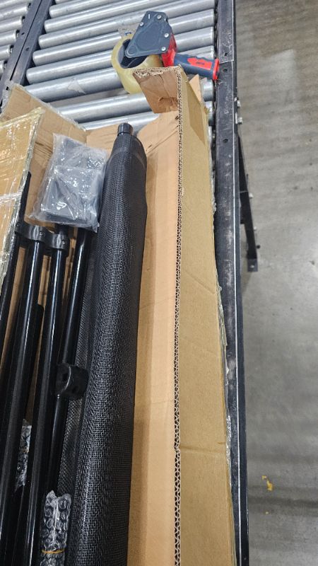 Photo 1 of ****PARTS ONLY***CroBlissful 4' Pool Gate, 4ft x 2.5ft Swimming Pool Fence Gate 30 Inch Wide, Self-Closing and Removable Door, Coordinates with 4 X12ft Outdoor Child Safety In-ground Fencing, Easy Installation Black