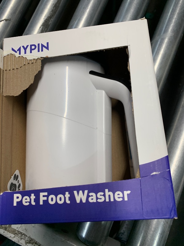 Photo 1 of (incomplete) MYPIN Rechargeable Automatic Dog Paw Cleaner, Black - Portable Pet Paw Washer Cup 
