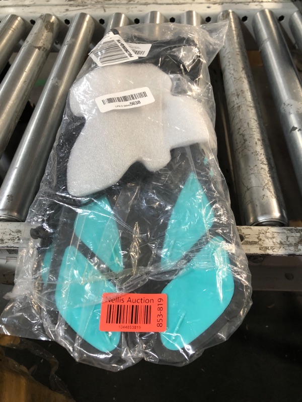 Photo 1 of (Only 1)(no pair) Sugaroom Swim Fins Open Heel, Adjustable Snorkel Fins Diving Fins with Mesh Bag, Snorkeling Gear Flippers Travel Size Short Flippers