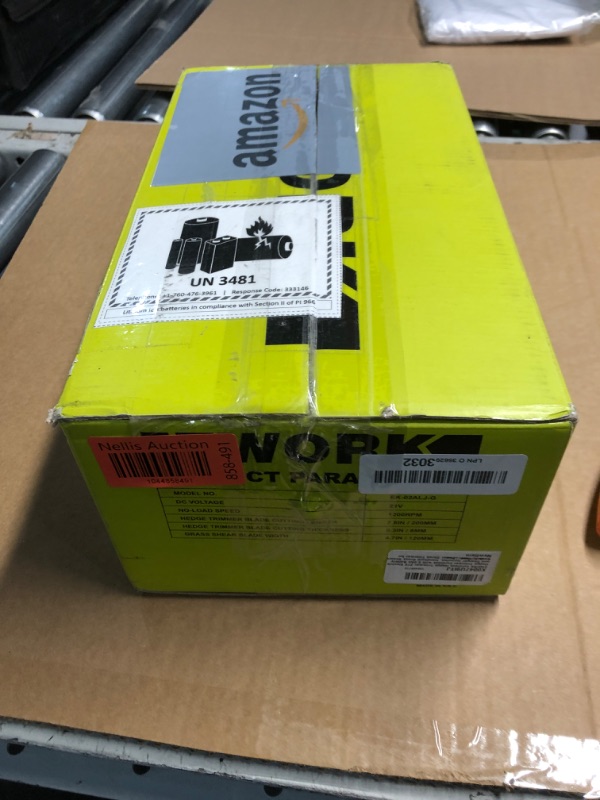 Photo 1 of ***(PARTS ONLY/ NON FUNCTIONAL)***
EWORK 2-in-1 Cordless Hedge Trimmer and Grass Shears 21V Handheld Small Electric Bush Trimmer with 2.0Ah Battery and Charger, Battery Powered Shrub Trimmer for Garden, Yard, Lawn Maintenance