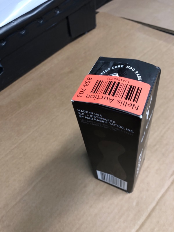Photo 1 of Mad Rabbit Tattoo Aftercare Soothing Gel & Moisturizer As Seen on Shark Tank - Premium Tattoo Supplies for New Tattoo Care, Anti-Itch - Tattoo Care Gel Made with Clean Ingredients