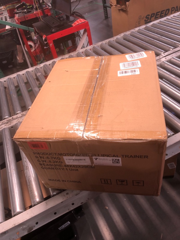 Photo 1 of DamKee Under Desk Elliptical Exercise Machine, Electric Ellipse Leg Exerciser As Seen On TV, 12 Speed Foot Leg Exerciser While Sitting for Seniors, Portable Mini Seated Pedal Exerciser for Home Office