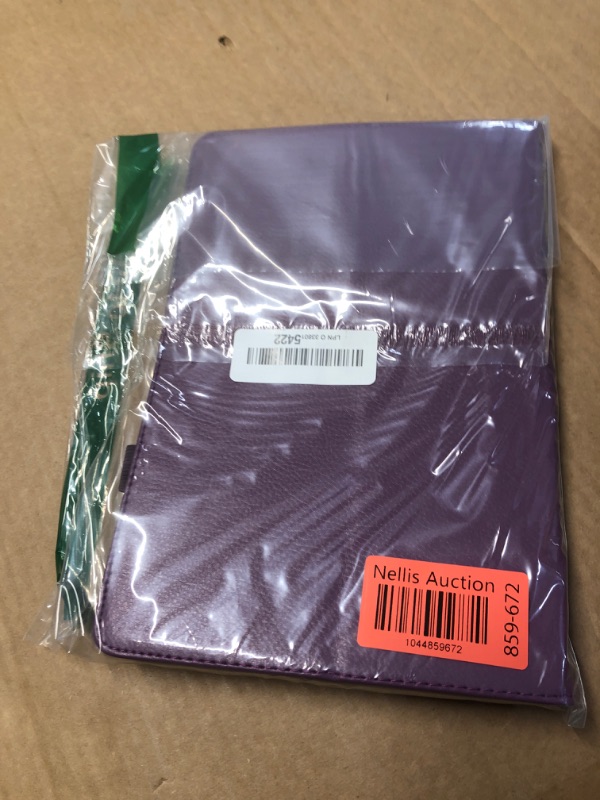 Photo 1 of [ZUKOF] Magnetic Stand Case for Onn 10.1 '' Tablet Gen 3 (2022 Model: 100071485) - Folio PU Leather Protective Cover (Purple)