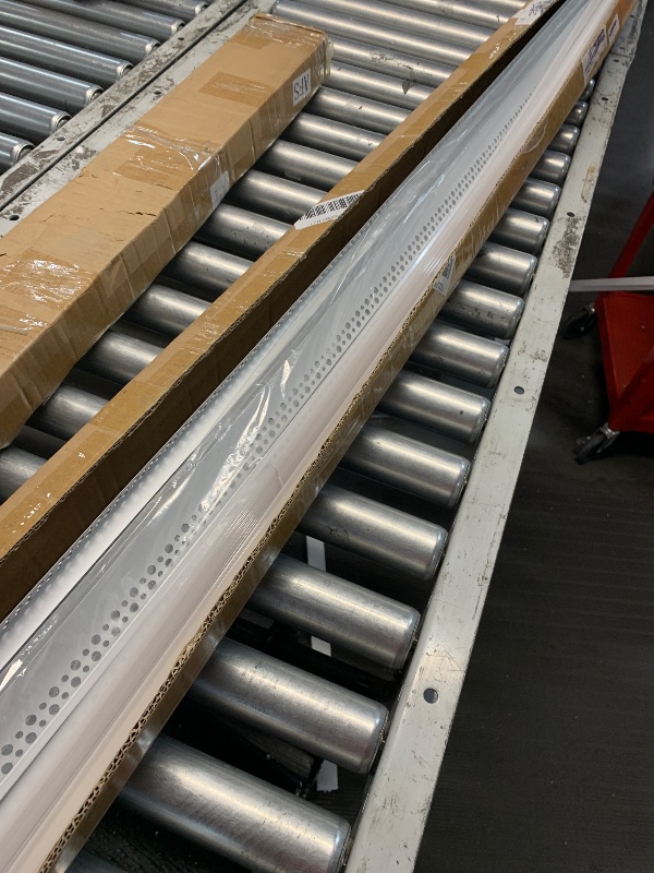 Photo 1 of Besseto Plaster-in LED Channel 10 Pack 6.6FT/2 Meter Trim Edge Tile LED Strip Aluminum Channel, Trimless Recessed Drywall Aluminum LED Profile with Milky Diffuser and End Caps