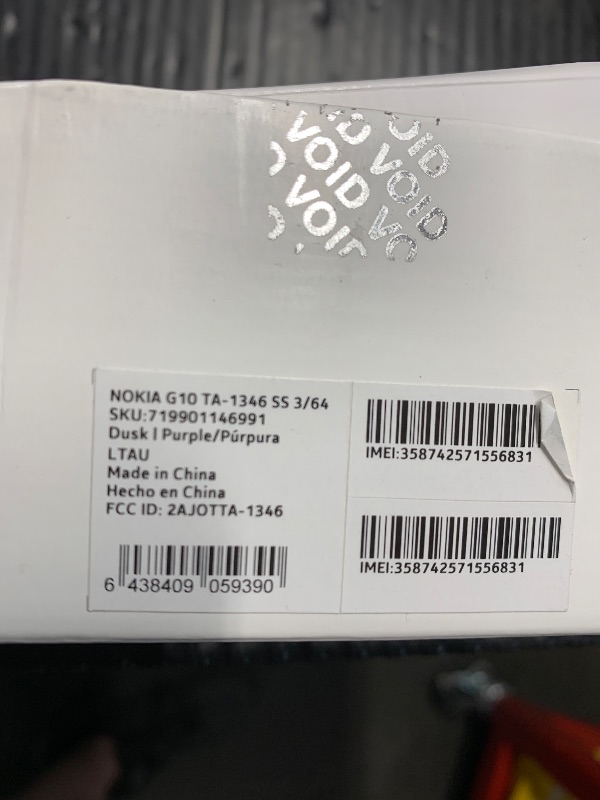 Photo 1 of Nokia G10 | Android 13 | Unlocked GSM Smartphone | 3-Day Battery | 3GB RAM | 64GB Storage | 6.52-Inch Screen | 13MP Triple Camera | Dusk | Not Compatible with Verizon or AT&T