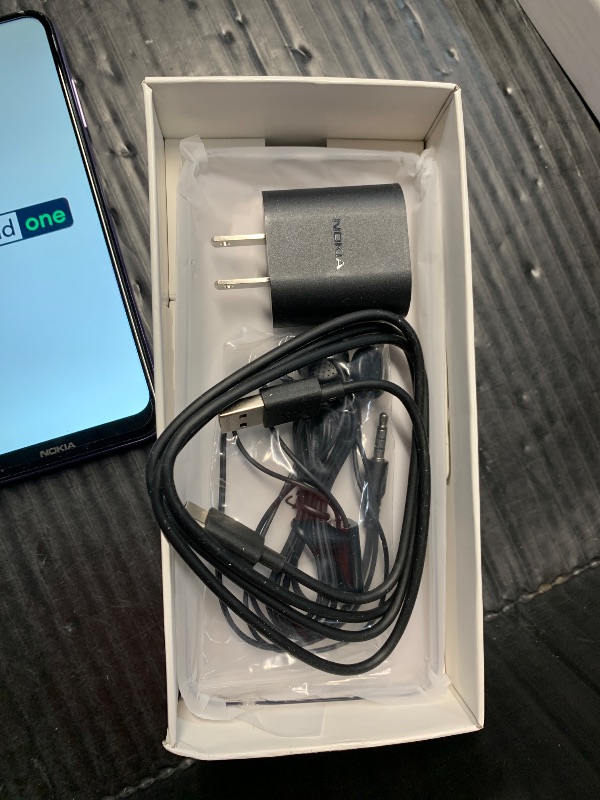 Photo 1 of Nokia G10 | Android 13 | Unlocked GSM Smartphone | 3-Day Battery | 3GB RAM | 64GB Storage | 6.52-Inch Screen | 13MP Triple Camera | Dusk | Not Compatible with Verizon or AT&T