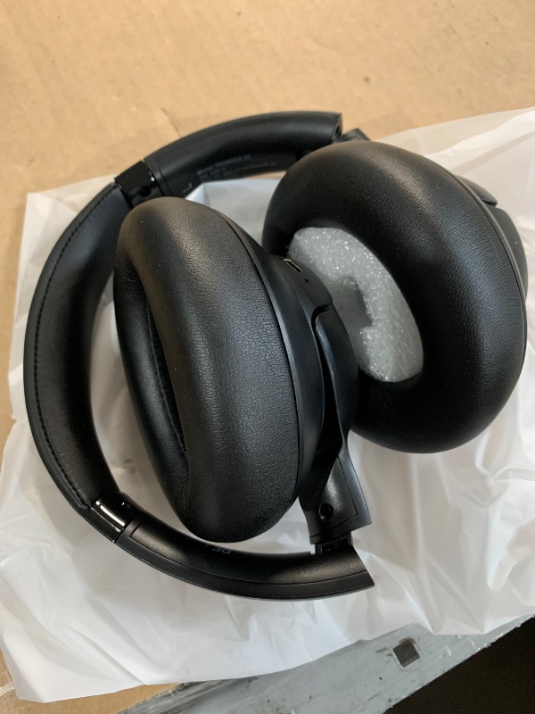 Photo 1 of (used) Active Noise Cancelling Wireless Over Ear Bluetooth Headphones with Microphone, Transparency Mode, 70H Playtime