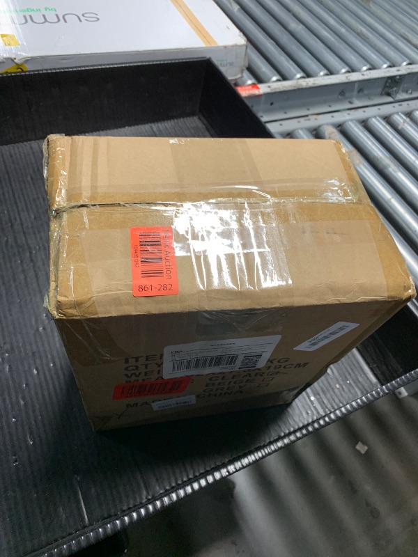 Photo 1 of Gagee Bread Box for Kitchen Countertop,Acrylic Bread Storage Container for Homemade Bread,Cookies, Bagels, Muffins, Bread Holder with Roll Top Lid,Clear