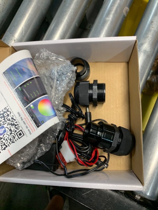 Photo 1 of Twinkle RGBW Fiber Optic Light Engine Driver Dual Port,Bluetooth APP/Music Activted/RF Remote Control Color Changing Fiber Optic Light Source for All Kinds of Fiber Optics Cable(Only LED Engine)