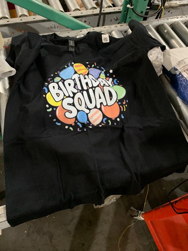Photo 1 of *STOCK PHOTO FOR REFERENCE* Birthday Squad Birthday Crew Party T-Shirt size: XL