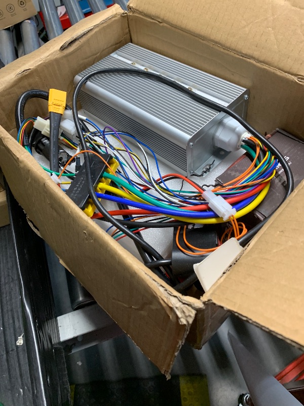 Photo 1 of Brushless DC Motor 3000W 72V Electric Motor High Power Brushless Controller 50A Scooter Motor Go Kart Electric Motor Kit