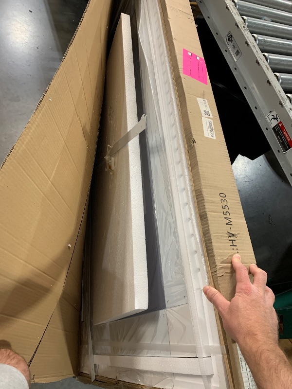 Photo 1 of **TRUCK/TRAILER PICK UP ONLY** INNOVART Mobile Whiteboard 72” x 40”, 360° Reversible Double Sided Magnetic Dry Erase Board with Portable Rolling Stand on Wheels, Easel Standing Board with Black Aluminum Frame **needs truck for pick up***
