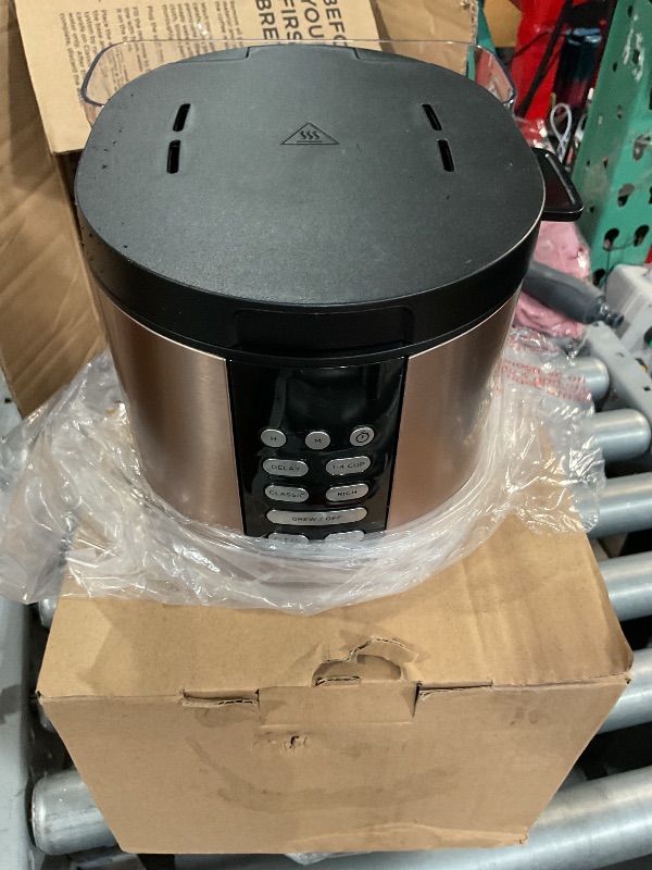 Photo 1 of (Sold for parts only) Ninja Programmable XL 14-Cup Coffee Maker PRO with Permanent Filter, 2 Brew Styles Classic & Rich, Delay Brew, Freshness Timer & Keep Warm