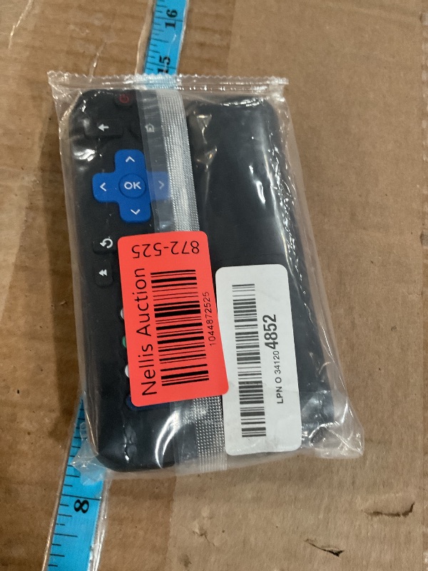 Photo 1 of (Pack of 2) Replacement-Remote-Control for Roku-TV,Compatible for TCL Roku/Hisense Roku/Onn Roku/Philips Roku Smart TVs(Not for Roku Stick and Box)