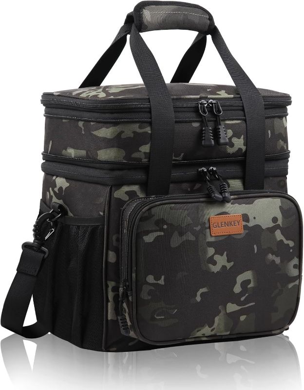 Photo 1 of 
Expandable Large Insulated Lunch Box, Heavy Duty Lunch Cooler Bag Durable Leakproof Lunch Pail for Men Women Adults Work Shift Outdoor Picnic Camping Road...