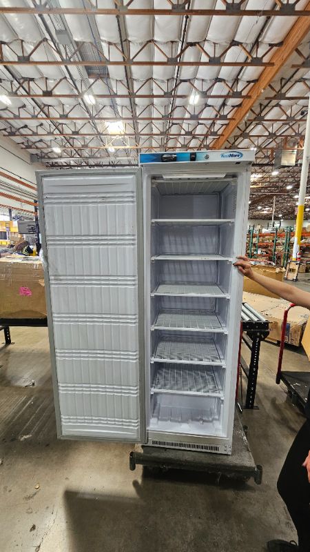 Photo 1 of *VERY DIRTY AROUND THE FREEZER*
12 Cu. ft. Commercial Reach in Freezer in White Manual Defrost (KM-FMD12WH)