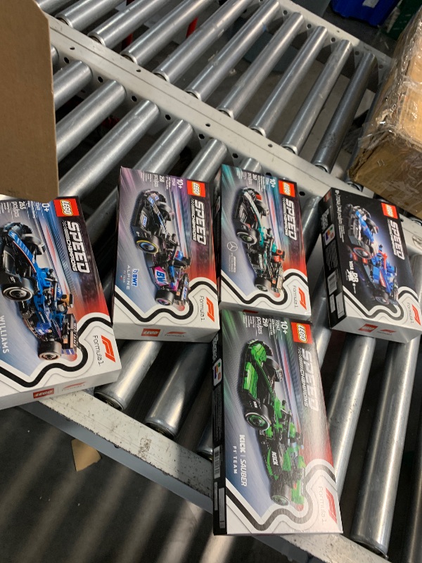 Photo 1 of ***(STOCK PHOTO FOR REFERENCE ONLY)***
LEGO F1 Collectible Race Cars 10 Pack - Building Set for Boys and Girls, Ages 6+ - Birthday Gift Idea for Racing Fans - Mystery Box 
