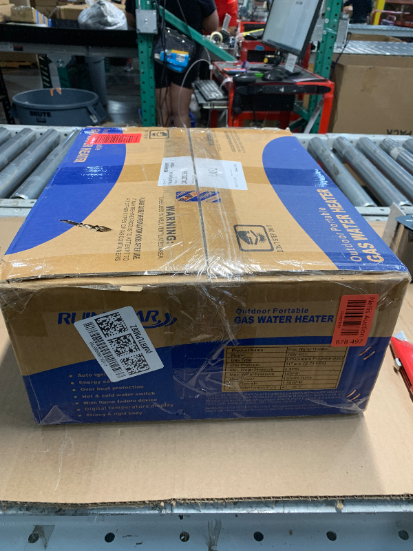 Photo 1 of ***PARTS ONLY***Portable Water Heater Propane Tankless - 6L 1.58GPM RV on demand Hot Gas Outdoor Digital Display Water Heater for Camping,Boat,Cabins