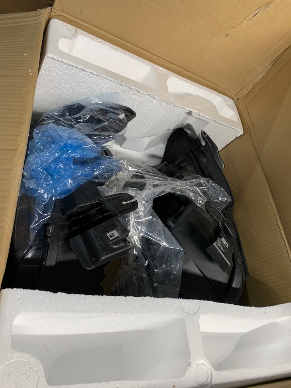 Photo 1 of (SIGNS OF USE) (NOT TESTED) ADCARLIGHTS Headlight Assembly for Chevrolet Colorado 2015 2016 2017 2018 2019 2020 2021 Black Housing Amber Reflector Headlamp Replacement Pair