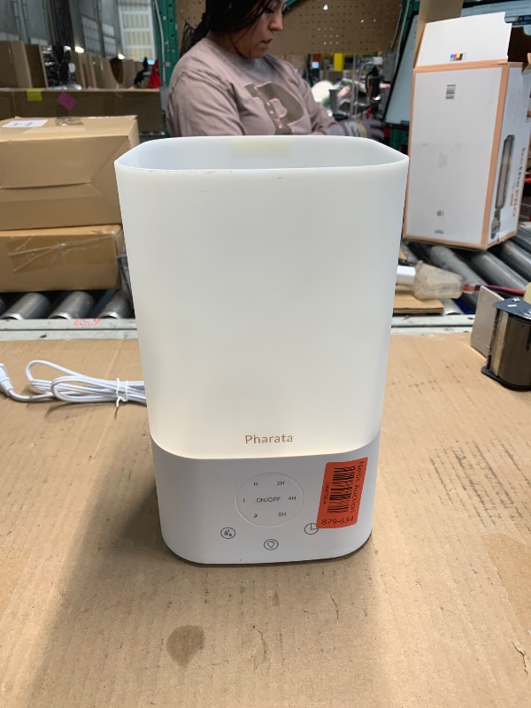 Photo 1 of ***photo stock for reference*** raydrop Humidifiers for Bedroom, 3.0L Cool Mist Humidifiers for Large Room & Home, Top Fill Air Humidifier for Baby Nursery & Plants, Essential Oil Diffuser with Color Lights, Timer, Auto Shut-Off