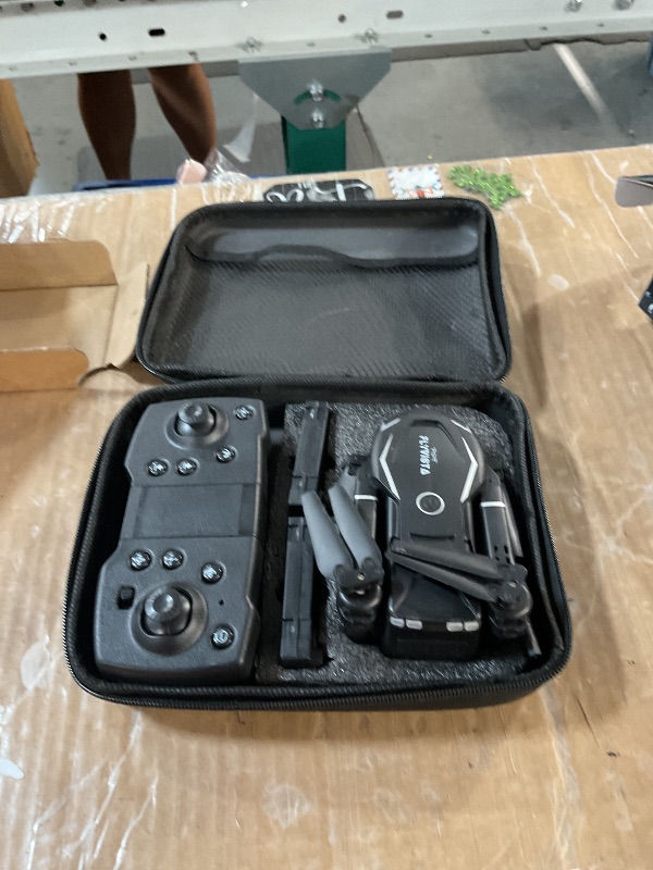 Photo 1 of (Sold for parts only) FLYVISTA Cool Mini Drone with Camera for Kids Adults Beginners, 1080P FPV Camera Remote Control Drone for Kids with 3 Batteries, One-Click Take Off/Landing, Altitude Hold