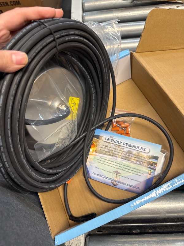 Photo 1 of Pool Lights for Inground Pool, 60W 10 Inch Color Changing LED Inground Pool Light with Controller, Remote and APP Control for Wet Niche, Underwater Swimming Pool LED Lights, 50 Foot Cord