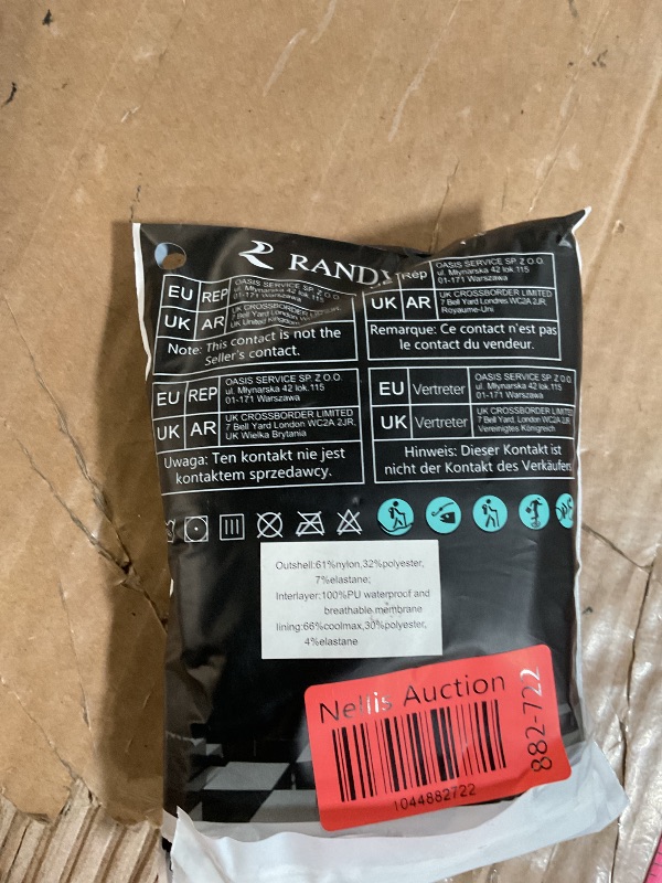 Photo 1 of Ankle Socks, Waterproof Socks, [SGS Certified]RANDY SUN Unisex Soft Comfortable Cycling Socks For Outdoor Activities Black & Gray Medium