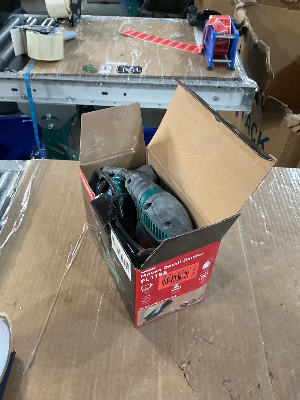 Photo 1 of (parts only) 
HYCHIKA Detail Sander, 14,000 OPM Compact Electric Sander Tool with 12 Pcs Sandpapers,Efficiency Dust Collection System,Suitable for Tight Spaces Sanding,Polishing,Removing Paint in Home Decoration