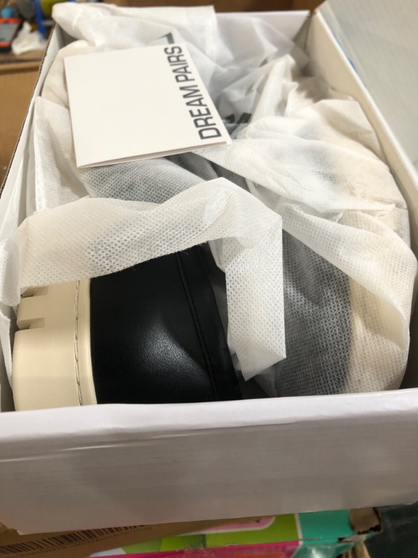Photo 1 of DREAM PAIRS Loafers for Women Casual Comfortable Slip On Business Work Loafer Shoes with Arch Support,Size 8,Black