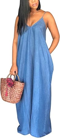 Photo 1 of (MEDIUM) (BAGGED) synound Women’s Summer Mini Dress Sleeveless Loose Tank Crewneck Shift Dresses Casual Beach Vacation Flowy Short Sundress Blue (Medium)