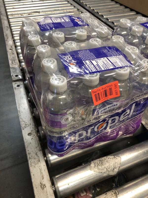 Photo 1 of  ***EXP: 5/19/25 NON-REFUNDABLE*** (2 PACK) Propel Zero Sugar Electrolyte Water Grape 16.9 Fl Oz 12 Count Bottles 