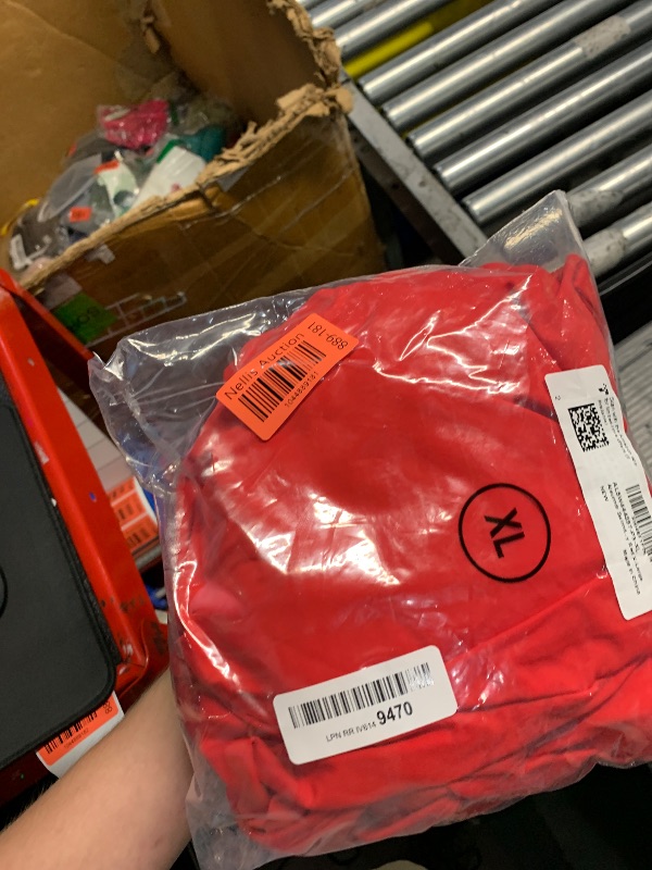 Photo 1 of (XL) (BAGGED) (USED/FAIR) Aleumdr Swimdress for Women Tummy Control Skirt Swimsuit Modest Full Coverage Bathing Suit Slimming Swim Dress Fiery Red X-Large