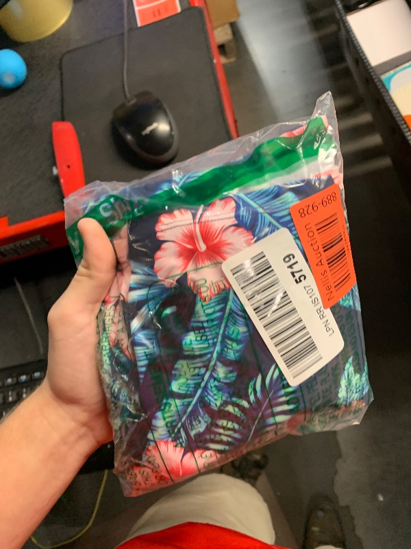 Photo 1 of Viodia Women's 9" Long Swim Board Shorts with Pockets High Waisted Beach Swimsuits Knee Length Short for Women with Liner Navy Flower