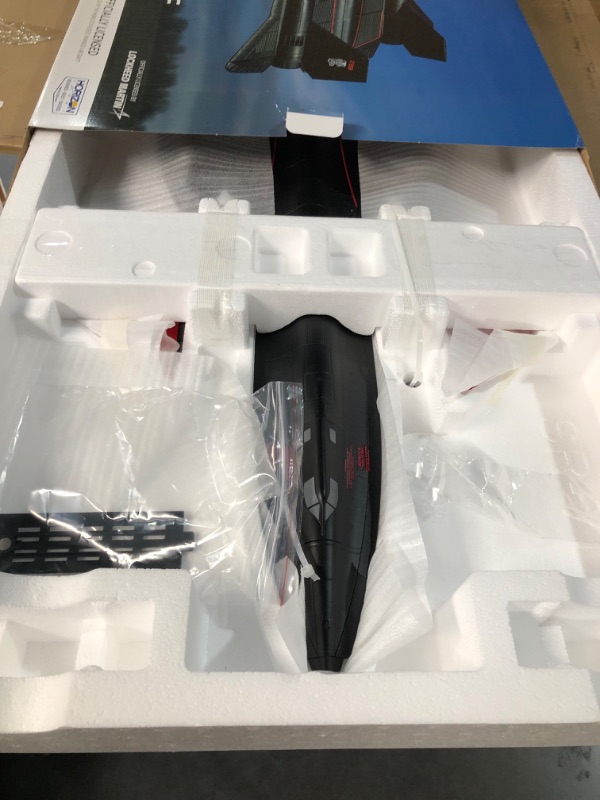 Photo 1 of **PARTS ONLY NON FUNCTIONAL MISSING PARTS**
E-flite RC Airplane SR-71 Blackbird 40mm Twin EDF BNF Basic Transmitter Battery and Charger Not Included EFL02050
