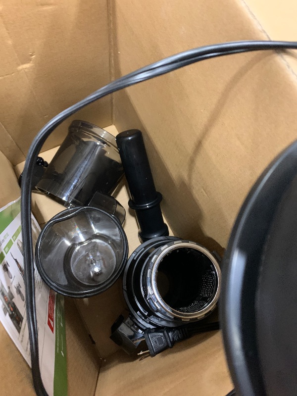 Photo 1 of *****PARTS ONLY ****Juicer Machines, ECOSELF Cold Press Juicer with 4.35" Large Feed Chute Fit Whole Fruits & Vegetables, Juicer Machine Self Feeding Effortless for Batch Juicing, High Juice Yield, Easy to Clean