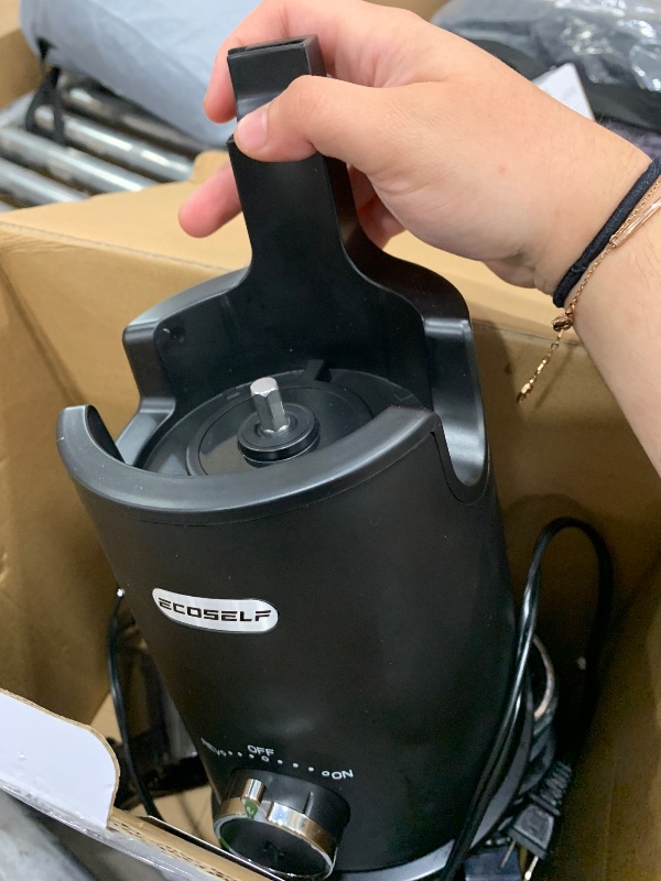 Photo 1 of *****PARTS ONLY ****Juicer Machines, ECOSELF Cold Press Juicer with 4.35" Large Feed Chute Fit Whole Fruits & Vegetables, Juicer Machine Self Feeding Effortless for Batch Juicing, High Juice Yield, Easy to Clean