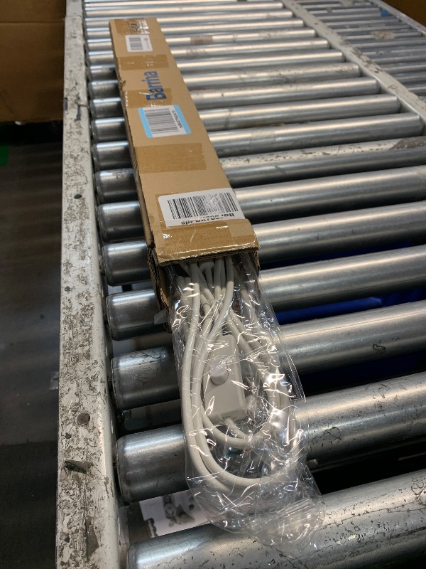Photo 1 of (FACTORY SEALED INSIDE) Barrina 2FT LED Shop Light, 4000K 20W 3000LM, Clear Cover Linkable LED Tube Lights, V Shape Integrated T8 Lighting Fixture, Ceiling Lights for Garage, Warehouse, Workshop, ETL Listed, 2 Packs