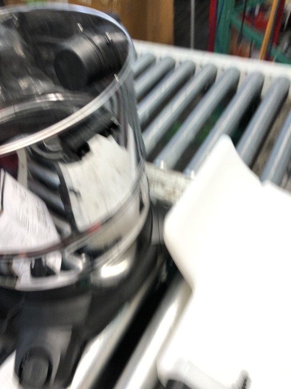 Photo 1 of ***DAMAGED - LATCHES BROKEN OFF - LIKELY MISSING PARTS - POWERS ON - UNABLE TO TEST FURTHER - SEE PICTURES***
DAIMOT Shop Vacuum Wet and Dry, 6 Gallon, 5.5 Peak HP Power Suction, 3 in 1 Stainless Steel Shop Vac with 4.5L Upholstery Shampoo Tank, Water Vac