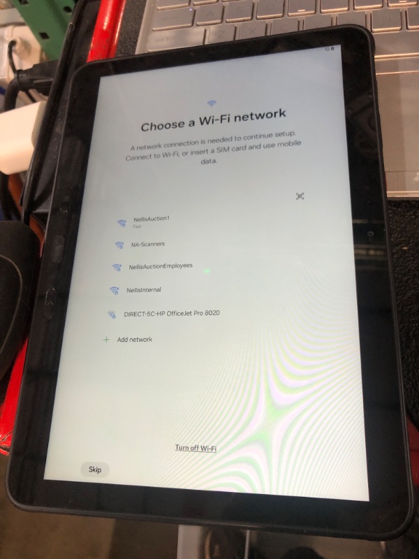 Photo 1 of ****READ CAREFULLY BEFORE BIDDING****
***PARTS ONLY/ LOCKED/NON FUNCTIONAL)***SAMSUNG Galaxy TabActive4 Pro 10.1” 128GB 5G Android Work Tablet, LTE Unlocked, 6GB RAM, Rugged Design, Sensitive Touchscreen, Long-Battery Life-for Workers, SM-T638UZKEN14, Bla