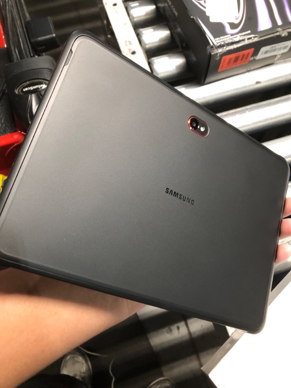 Photo 1 of ****READ CAREFULLY BEFORE BIDDING****
***PARTS ONLY/ LOCKED/NON FUNCTIONAL)***SAMSUNG Galaxy TabActive4 Pro 10.1” 128GB 5G Android Work Tablet, LTE Unlocked, 6GB RAM, Rugged Design, Sensitive Touchscreen, Long-Battery Life-for Workers, SM-T638UZKEN14, Bla